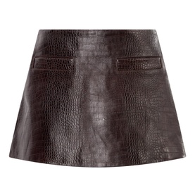 Rory Croc Mini Skirt