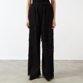 Baxter Fringed Straight Leg Trousers
