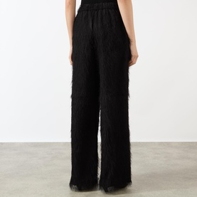 Baxter Fringed Straight Leg Trousers