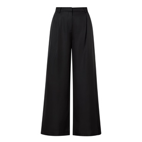Marfa Pleated Fluid Twill Trousers