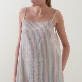 Pastel Stripe Night Dress