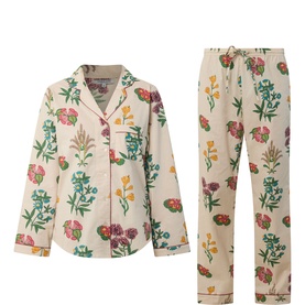 Classic Wallpaper Floral Long Pyjama Set