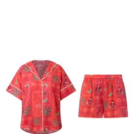 Classic Spice Recipe Short Pyjama Set