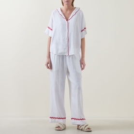 Ric Rac Long Pyjama Set