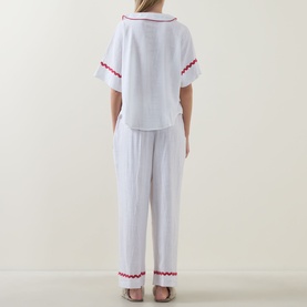 Ric Rac Long Pyjama Set