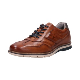 Leather Lace-Up Trainers