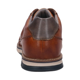 Leather Lace-Up Trainers
