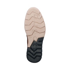 Leather Lace-Up Trainers