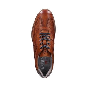 Leather Lace-Up Trainers
