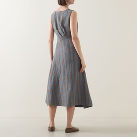 Lasse Check Print Dress