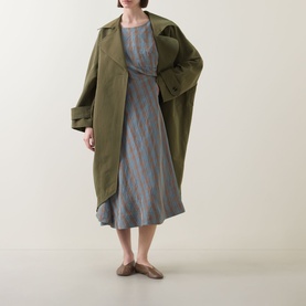 Lasse Check Print Dress