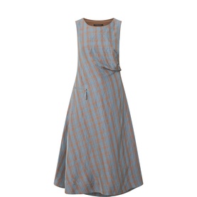 Lasse Check Print Dress