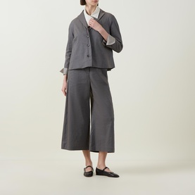 Bird Cropped Single Breasted Jacket