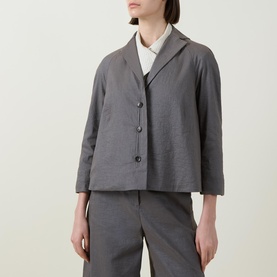 Bird Cropped Single Breasted Jacket