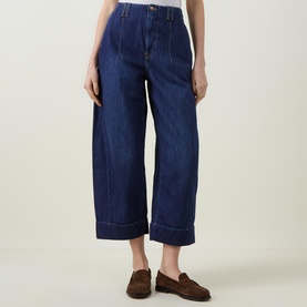 Ena Cropped Barrel Leg Jeans