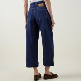 Ena Cropped Barrel Leg Jeans