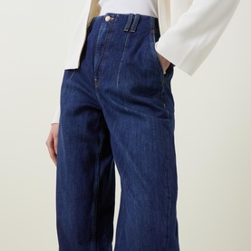 Ena Cropped Barrel Leg Jeans