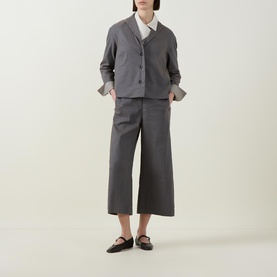 Binko Wide Leg Cropped Trousers