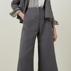 Binko Wide Leg Cropped Trousers