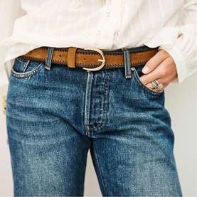 Brosco Braided Leather Belt