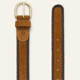 Brosco Braided Leather Belt
