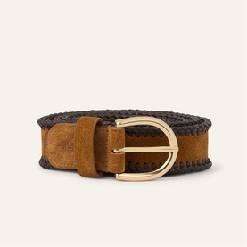 Brosco Braided Leather Belt
