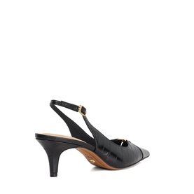 Distinctive Mock-Croc Slingback Heels