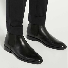 Matchin Flexi Sole Leather Chelsea Boots