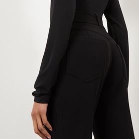 Kalea High-Rise Flared Trousers