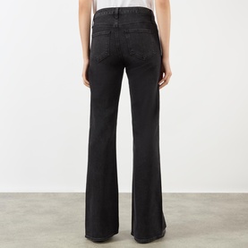 Sofia Mid-Rise Flared Jeans