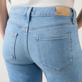 Mason Mid-Rise Slim Leg Jeans