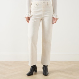 Stevie Mid-Rise Straight Leg Jeans