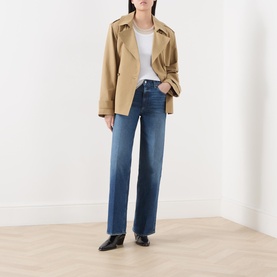 Sasha High-Rise Straight Leg Jeans