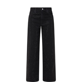 Stevie Embellished Straight Jeans