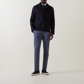 Single-Breasted Tailored Jacket