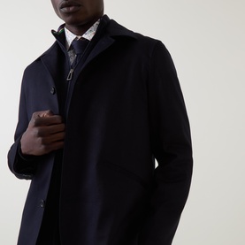 Single-Breasted Tailored Jacket