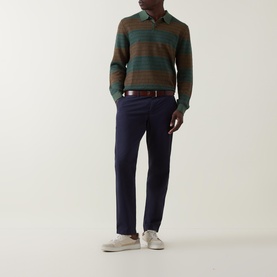 Mid-Rise Tapered Chinos