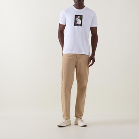 Rabbit Stripe Logo T-Shirt