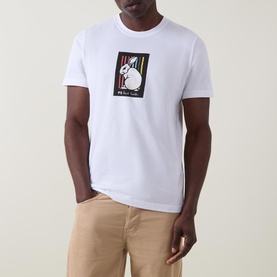 Rabbit Stripe Logo T-Shirt