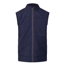 Mixed Media Padded Gilet