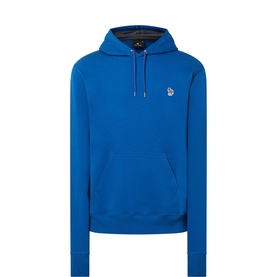 Zebra Logo Badge Drawstring Hoodie