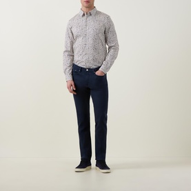 Stretch Tapered Leg Jeans