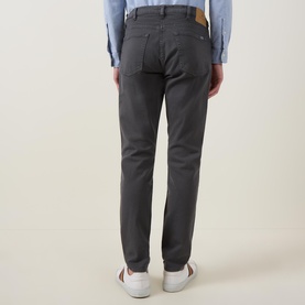 Logo Tapered Leg Jeans