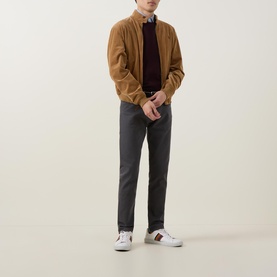 Logo Tapered Leg Jeans