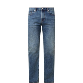 Mid-Rise Tapered Jeans