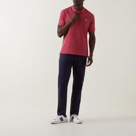 Zebra Logo Badge Polo Shirt