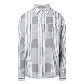 Double Face Striped Overshirt