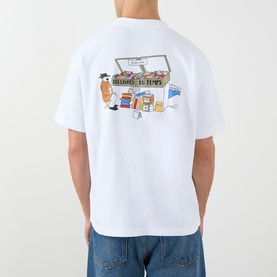 Du Temps Logo Oversized T-Shirt