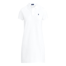 Pony Logo Mesh Polo Mini Dress