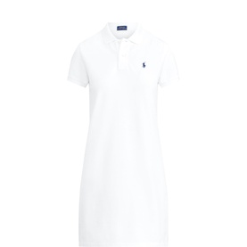 Pony Logo Mesh Polo Mini Dress